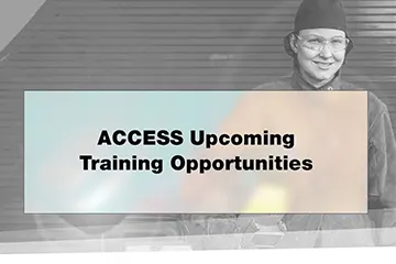 4. Upcoming Training Opportunities